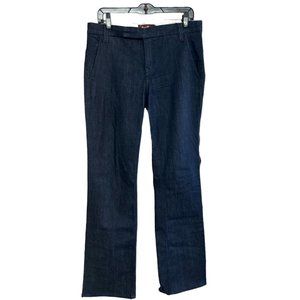 Raven  Marni  Mid-Rise Slim Boot Trouser  Dark Wash Jean Size 31